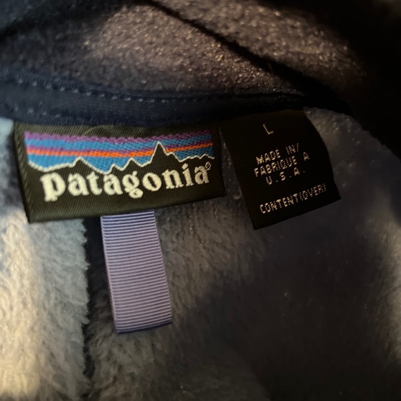 Vintage Patagonia deep pile vest blue - Picture 3 of 3